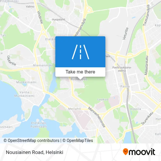Nousiainen Road map