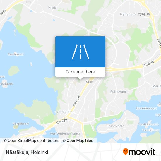 Näätäkuja map