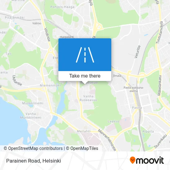 Parainen Road map