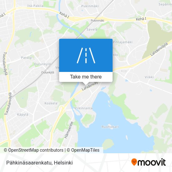 Pähkinäsaarenkatu map