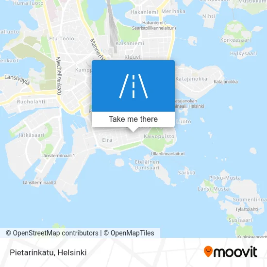 Pietarinkatu map