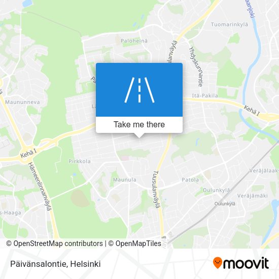 Päivänsalontie map