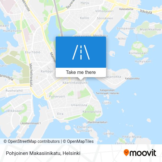 Pohjoinen Makasiinikatu map