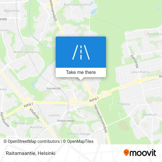 Raitamaantie map