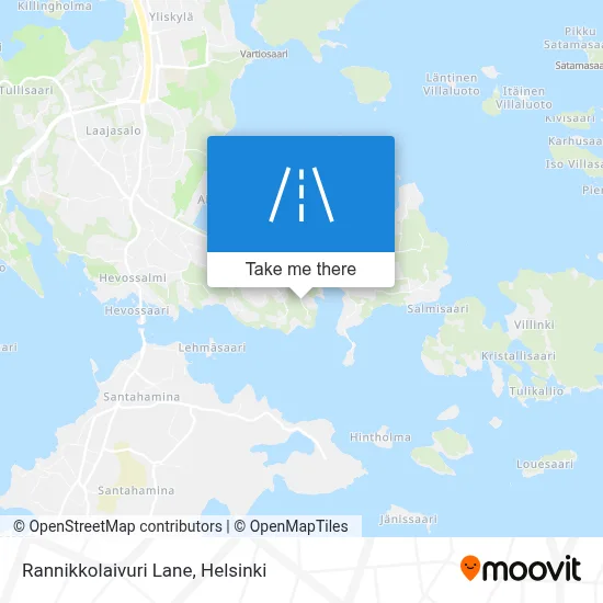 Rannikkolaivuri Lane map