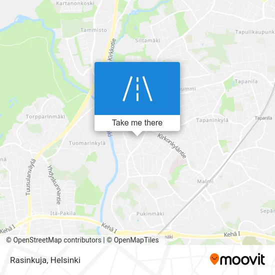 Rasinkuja map