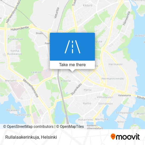 Rullalaakerinkuja map