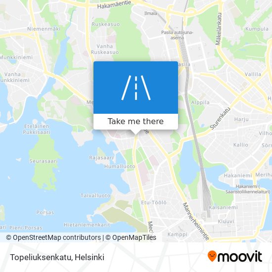 Topeliuksenkatu map