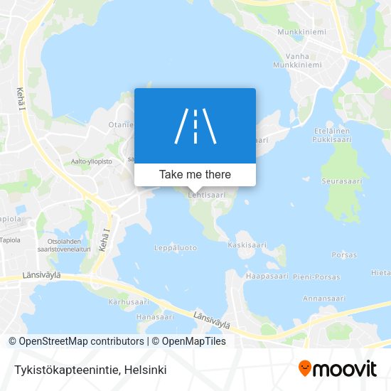 Tykistökapteenintie map