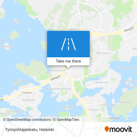 Työnjohtajankatu map