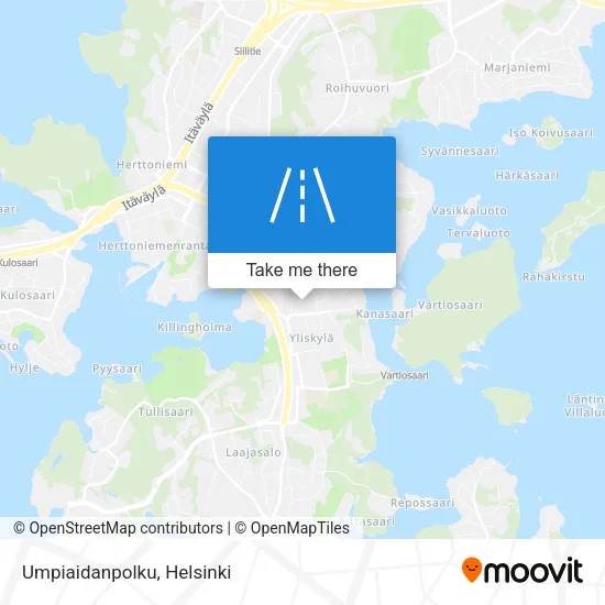 Umpiaidanpolku map