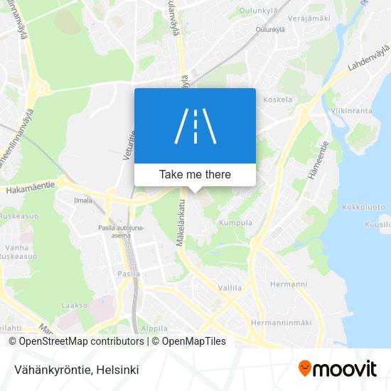 Vähänkyröntie map
