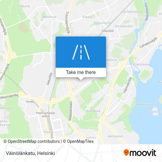 Väinölänkatu map