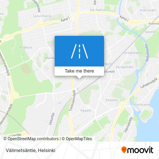 Välimetsäntie map