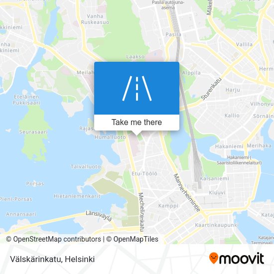 Välskärinkatu map