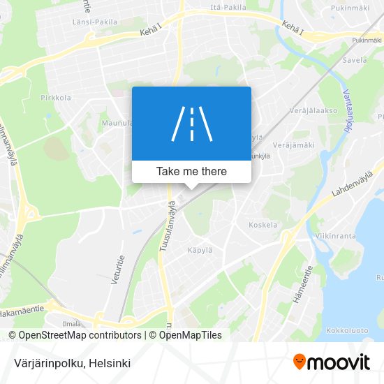 Värjärinpolku map