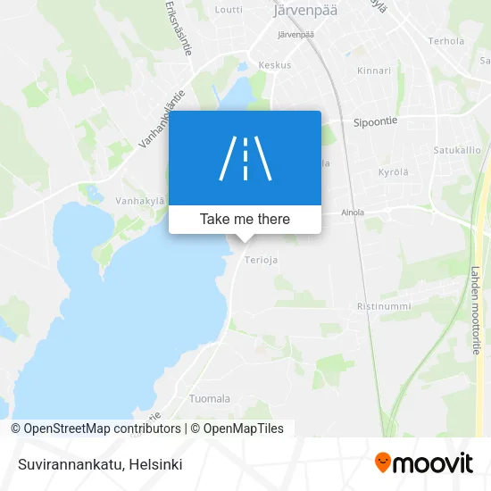 Suvirannankatu map