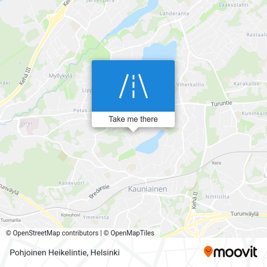 Pohjoinen Heikelintie map