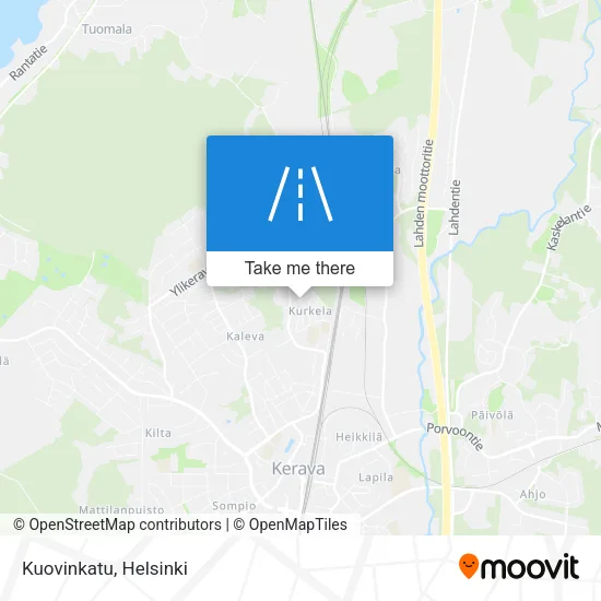 Kuovinkatu map