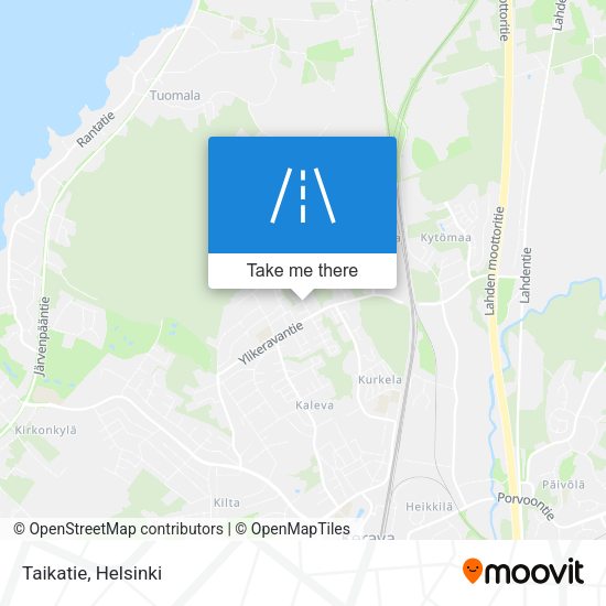 Taikatie map