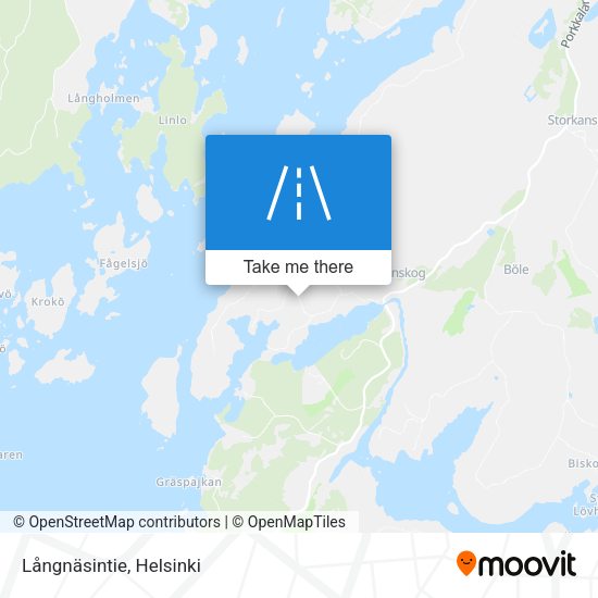 Långnäsintie map