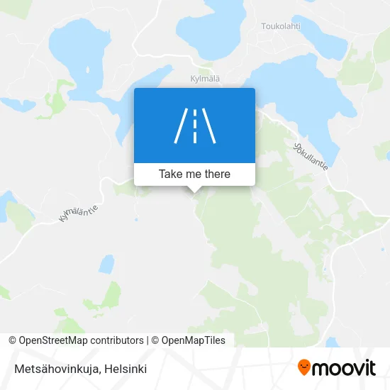 Metsähovinkuja map