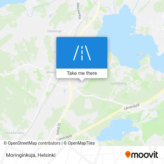Moringinkuja map