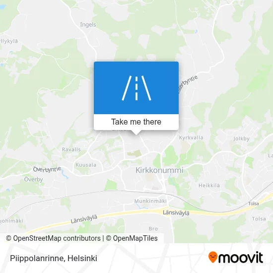 Piippolanrinne map