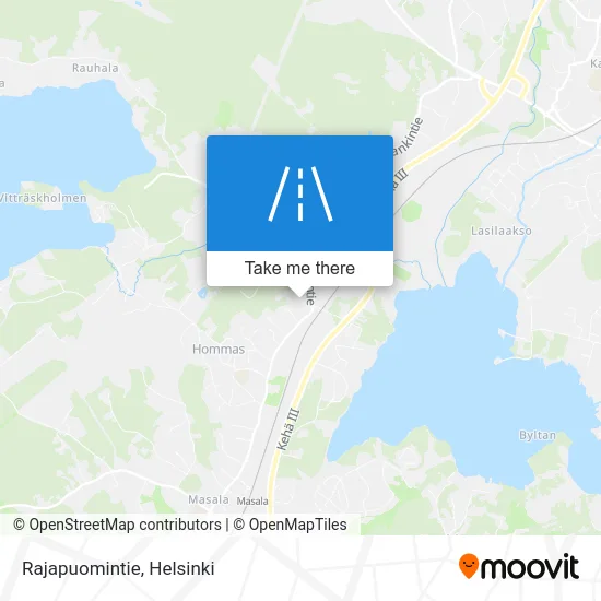 Rajapuomintie map