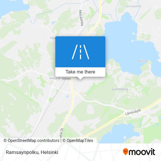 Ramsaynpolku map