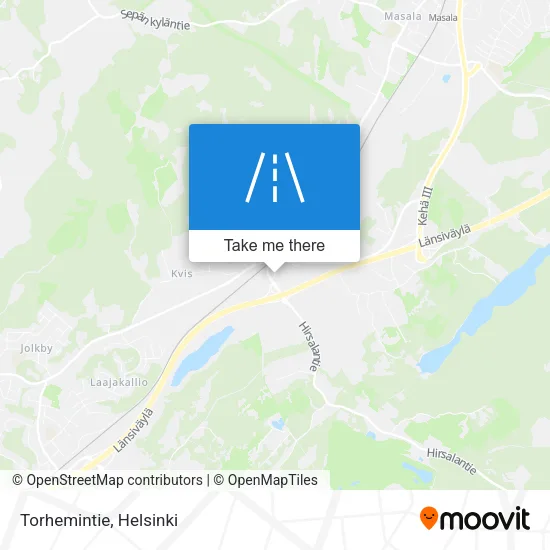 Torhemintie map
