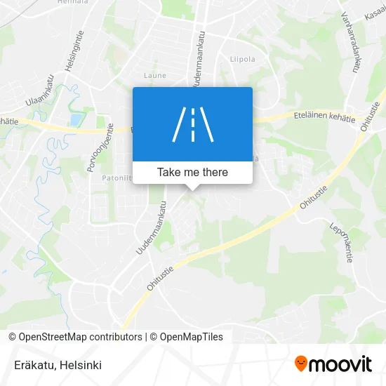 Eräkatu map