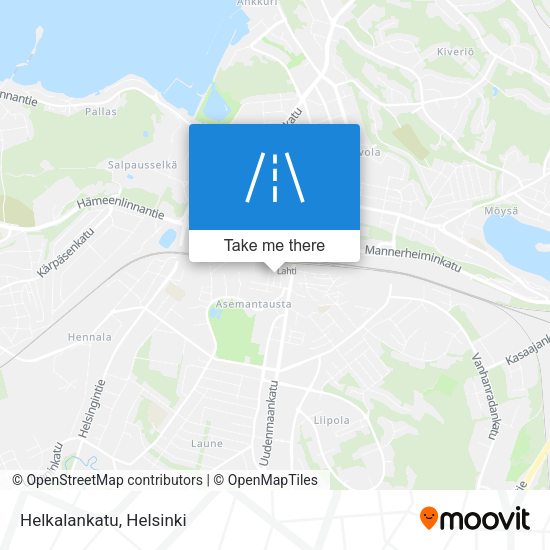 Helkalankatu map