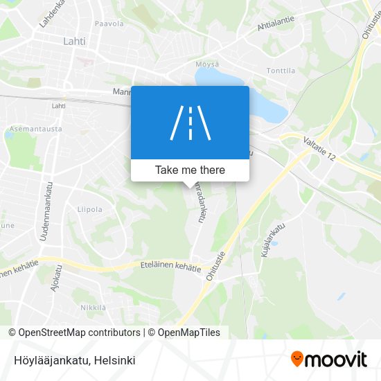 Höylääjankatu map