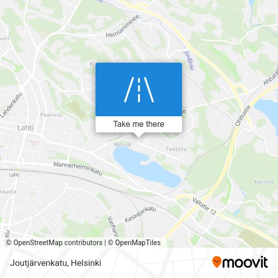 Joutjärvenkatu map