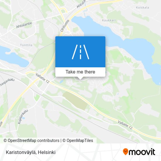 Karistonväylä map