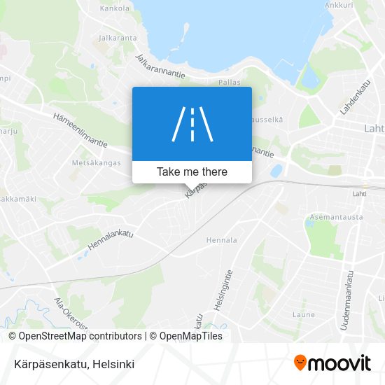 Kärpäsenkatu map