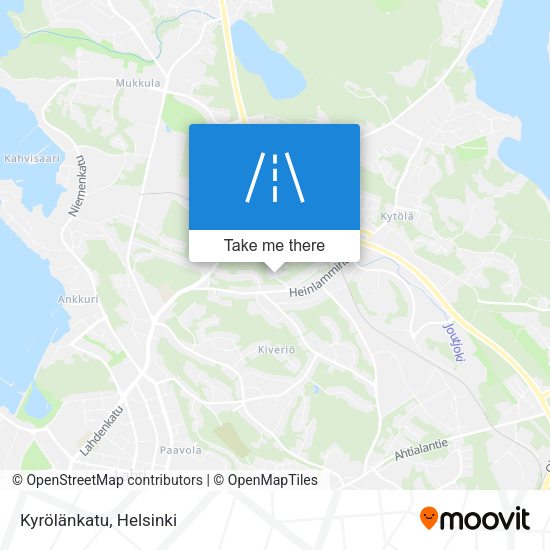 Kyrölänkatu map