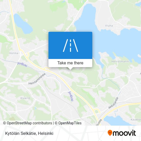 Kytölän Selkätie map
