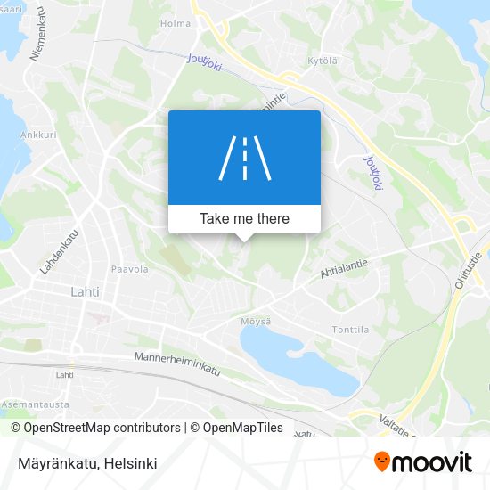 Mäyränkatu map