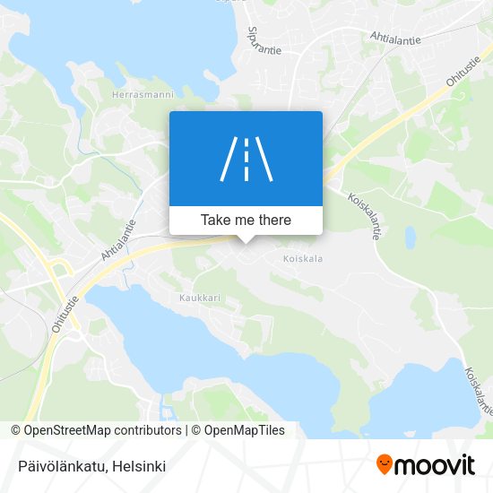 Päivölänkatu map