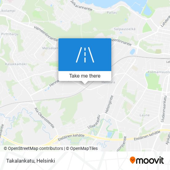 Takalankatu map