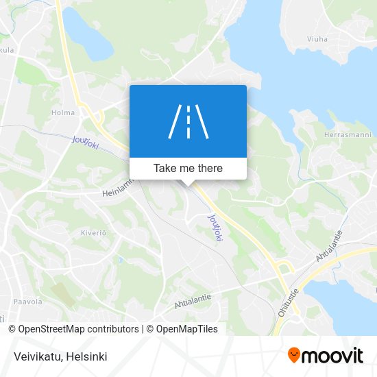 Veivikatu map