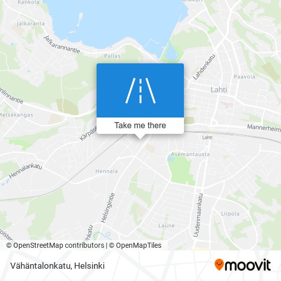 Vähäntalonkatu map