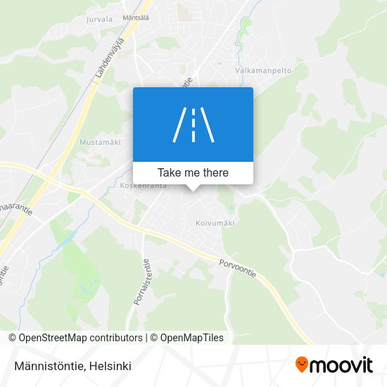 Männistöntie map
