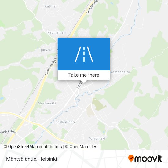 Mäntsäläntie map