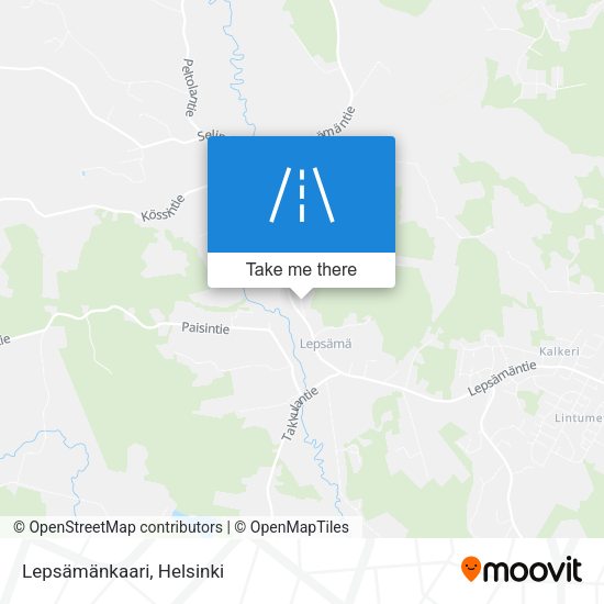 Lepsämänkaari map