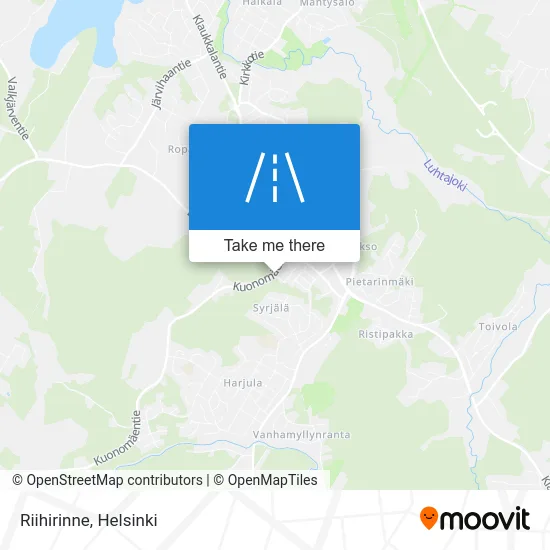 Riihirinne Street map