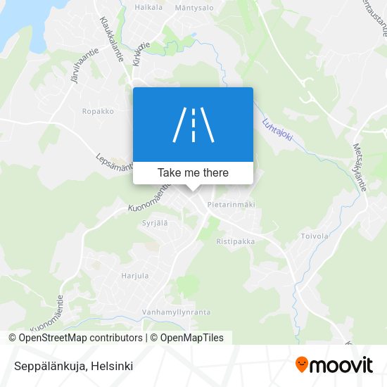 Seppälänkuja map