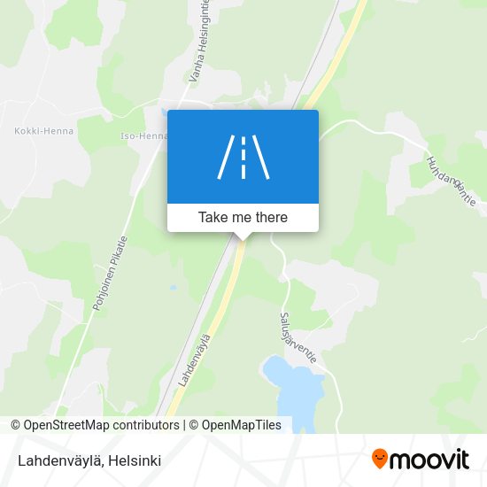 Lahdenväylä map